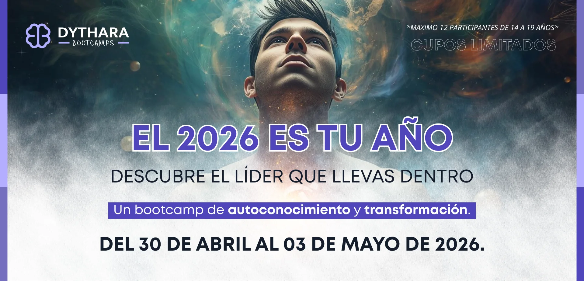 Fechas Dythara Bootcamp 30 de abril al 03 de mayo en Guatavita, Colombia | dythara.com